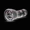 Rize Luz Glow-In-The-Dark Self-Lubricating Stroker in clear, featuring innovative design for ultimate solo play pleasure.
