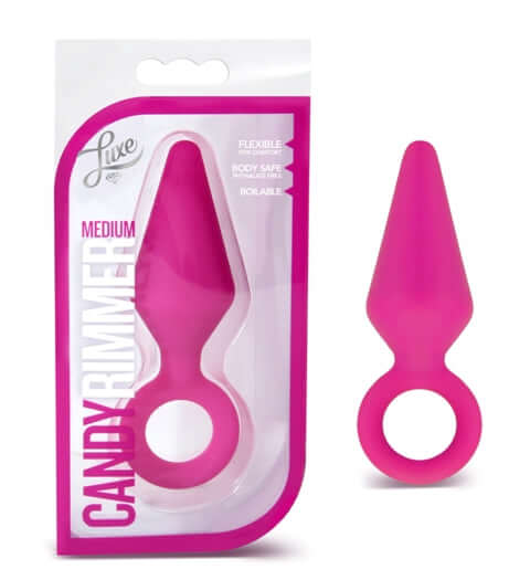 Blush Novelties Luxe Candy Rimmer Fuchsia Medium at $12.99