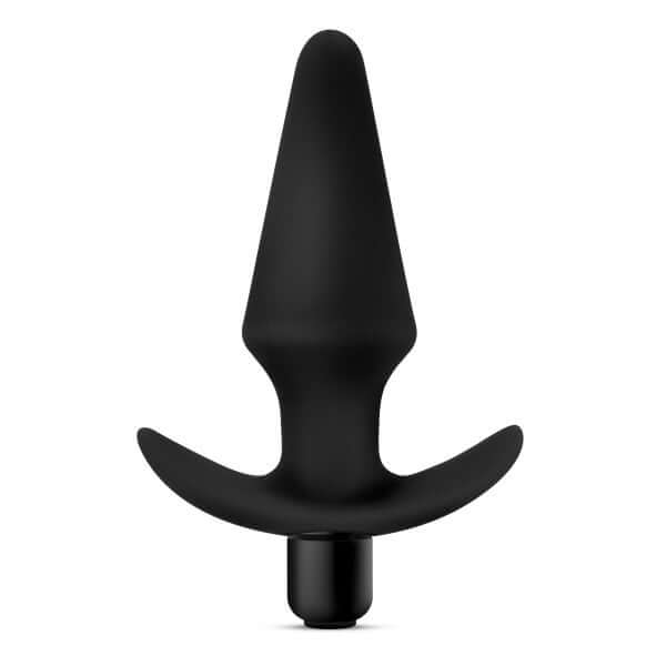 Black Anal Adventures Vibrating Plug by Blush Novelties for sensual exploration and pleasure