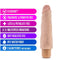 Dr. Skin Cock Vibe 14 Realistic Vibrator Beige with Flexishaft, Multispeed Vibrations, and Soft Realistic Feel Features