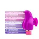 Aria Erotic AF Plum Finger Vibrator
