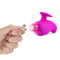 Aria Erotic AF Plum Finger Vibrator from Blush Novelties with detachable battery piece.