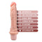 Dr. Skin Silicone Vibrating Dildo with Flexishaft, soft realistic feel, Puria Silicone, 10 vibrating functions, waterproof, body safe, latex-free
