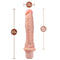 Dr. Skin Silicone Dr. Richard 9-inch Vibrating Dildo with Flexishaft Technology and measurements displayed.