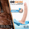 Dr. Skin Glide 7.5 inch self lubricating dildo in vanilla beige from Blush Novelties. Realistic look and feel, with strong suction cup.