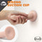 Dr. Skin Glide 7.5-inch Vanilla Beige Self Lubricating Dildo with strong suction cup from Blush Novelties.
