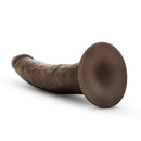 Blush Novelties Dr. Skin Glide 7.5 inches Lubricating Dildo Chocolate Brown at $19.99