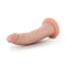 Blush Novelties Dr. Skin Plus + 7 inches Poseable Dildo Vanilla Light Skin Tone Beige at $19.99