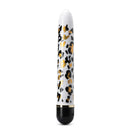 The Collection I Choose Fabulous Black Vibrator with leopard print design, multi-speed, discreet, and easy twist dial control.