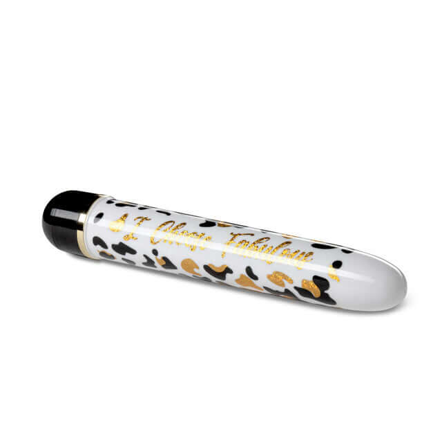 The Collection I Choose Fabulous Black Vibrator from Blush Novelties with Leopard Print Design.