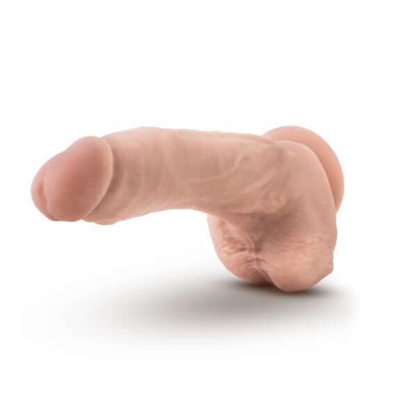 Dr. Skin Mr. Mayor 9-Inch Realistic Dildo with Suction Cup in Beige Light Skin Tone