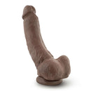 Chocolate brown realistic Loverboy The Mechanic dildo with lifelike details and strong suction base.