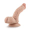Dr. Skin Dr. Stephen 6.5 inches Dildo with Balls in beige light skin tone with suction cup base from Blush Novelties