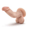 Dr. Skin Dr. Stephen 6.5 inches Dildo with Balls Beige Light Skin Tone realistic adult toy with suction cup base.