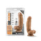 Blush Novelties Dr. Skin Silicone Dr. Samuel 7 inches Dildo with Suction Cup Mocha at $29.99