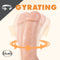Blush Novelties Dr. Skin Dr. Spin 7 inches Gyrating Realistic Dildo Vanilla Beige at $34.99