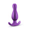 Anal Adventures Matrix Quantum Plug in Galactic Purple for enhanced anal sensation and pleasure, designed by Blush Novelties.