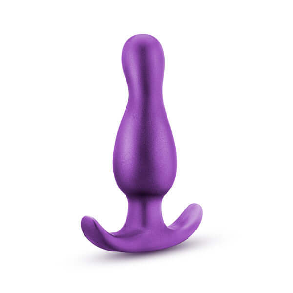 Anal Adventures Matrix Quantum Plug in Galactic Purple for enhanced anal sensation and pleasure, designed by Blush Novelties.