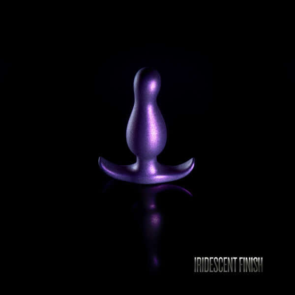 Galactic Bliss Anal Adventures Matrix Quantum Plug in Galactic Purple with Iridescent Finish