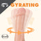 Blush Novelties Dr. Skin Dr. Spin 6 inches Gyrating Realistic Dildo Vanilla Beige at $34.99