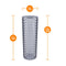 Rize Strokerz Clear Male Masturbation Sleeve 5.25 Inches with Dimensions