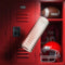 Rize Strokerz Clear Male Masturbation Sleeve 5.25 Inches against red locker and football gear background.