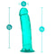 Blush Novelties B Yours Plus Thrill N Drill Teal Dildo at $24.99