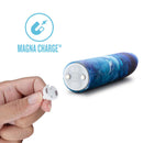 Limited Addiction Mesmerize Power Vibe Azure with Magna Charge feature and 10 deep rumbly vibrations from Blush Novelties
