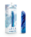 Limited Addiction Mesmerize Power Vibe Azure in packaging from Blush Novelties. Enjoy 10 deep vibrations with the sleek, colorful design.