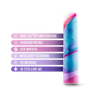 Limited Addiction Fascinate Power Vibe Coral with features including Rumble Tech vibrations, 10 functions, satin smooth feel, IPX7 waterproof.