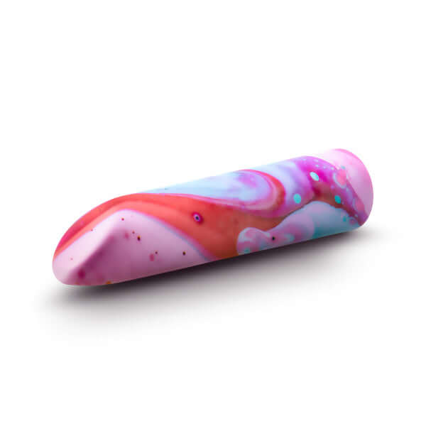 Limited Addiction Fascinate Power Vibe Coral vibrator with colorful and sleek design from Blush Novelties.