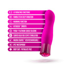 Oh My Gem Exclusive Tourmaline Vibrator features and specifications on display.