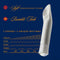 Oh My Gem Bold Diamond Silver Vibrator with Soft Tongue Shaped Tickler and Rumble Tech featuring 5 speeds and 5 unique rhythms