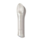 Oh My Gem Bold Diamond Silver Vibrator by Blush Novelties - elegant design with scooped shape for enhanced pleasure and sensations