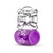 Play With Me Pleaser Rechargeable C-Ring - Purple, soft stretchy design from Blush Novelties with powerful vibration for enhanced partnered play.
