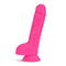 Blush Novelties Neo 9 inches Dual Density Dildo Neon Pink at $34.99