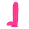 Blush Novelties Neo 10 inches Dual Density Dildo Neon Pink at $44.99