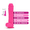 Blush Novelties Neo 11 inches Dual Density Dildo Neon Pink at $49.99