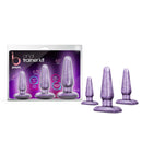 Blush Novelties B Yours Anal Trainer Kit Purple Swirl at $22.99