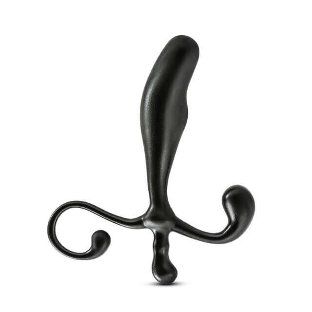 Anal Adventures Prostate Stimulator in black for enhanced P-Spot pleasure