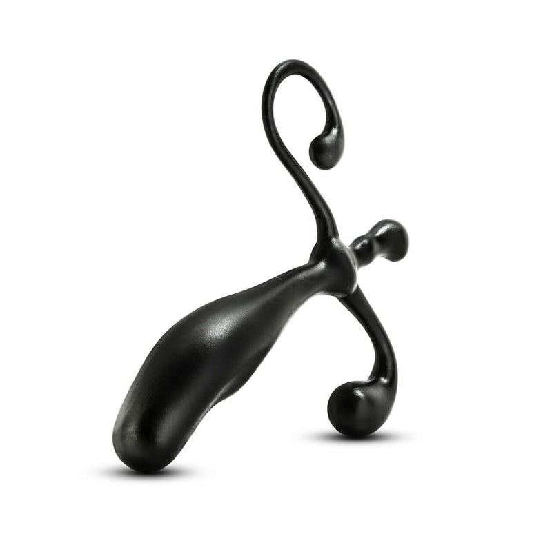 Anal Adventures Prostate Stimulator in black, designed for enhanced P-Spot pleasure and satisfaction.