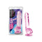 Blush Novelties Naturally Yours 8 inches Rose Pink Crystalline Dildo at $15.99