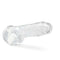 Naturally Yours 8-Inch Diamond Crystalline Dildo by Blush Novelties, realistic hand-sculpted design for lifelike pleasure and satisfaction.