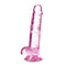 Blush Novelties Naturally Yours 7 inches Rose Crystalline Dildo at $11.99