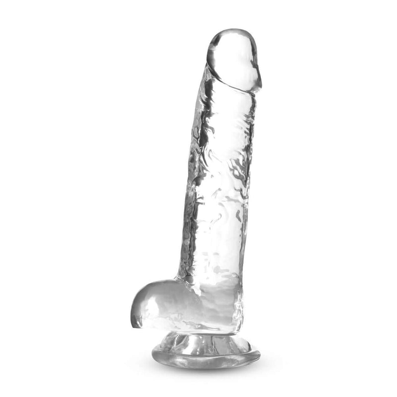 Blush Novelties Naturally Yours 7-Inch Diamond Crystalline Dildo with Suction Cup Base