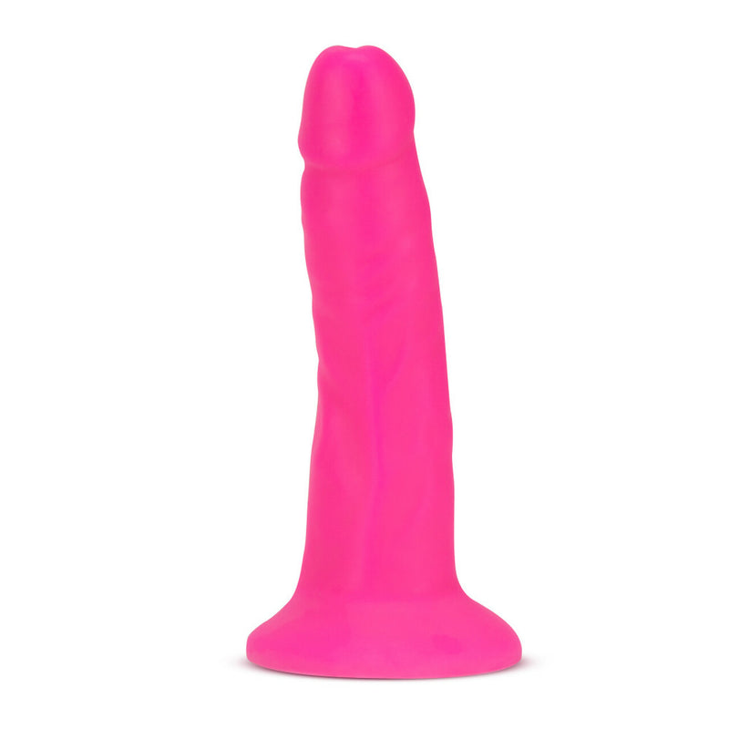 Blush Novelties Neo Elite 6 inches Dual Density Cock Neon Pink Dildo at $21.99