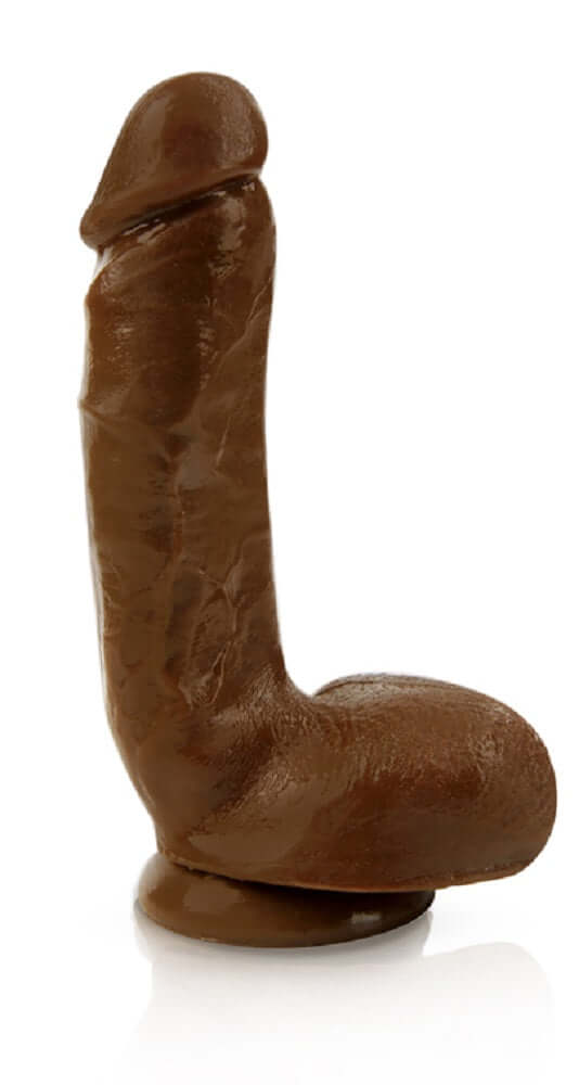 Jerome realistic dual density dildo with strong suction cup, designed for thickness and intensity in pleasure experiences.