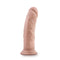 Dr. Skin Glide 8 inches self-lubricating dildo in vanilla beige with a realistic look.