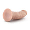 Dr. Skin Glide 8-inch Vanilla Beige Self Lubricating Dildo with Suction Cup and O-Ring Harness Compatibility