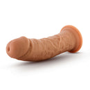 Dr. Skin 8 inches Self-Lubricating Dildo Mocha Tan with Suction Cup Base from Blush Novelties - Realistic and Convenient for Pleasure
